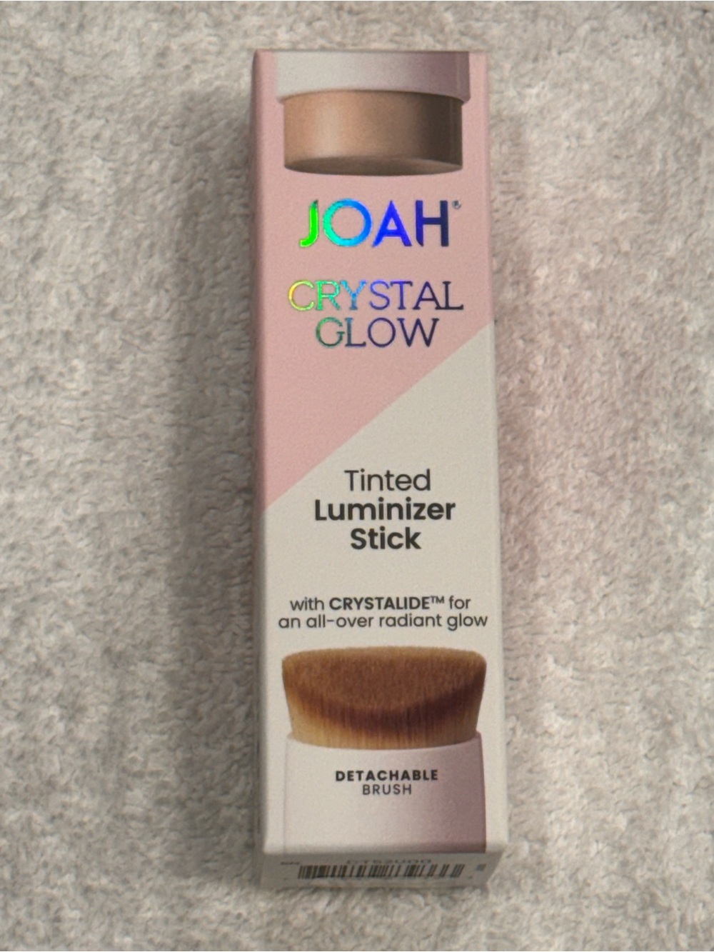 JOAH Crystal Glow Tinted Luminizer Stick - Cream Ivory Shade - JCG105